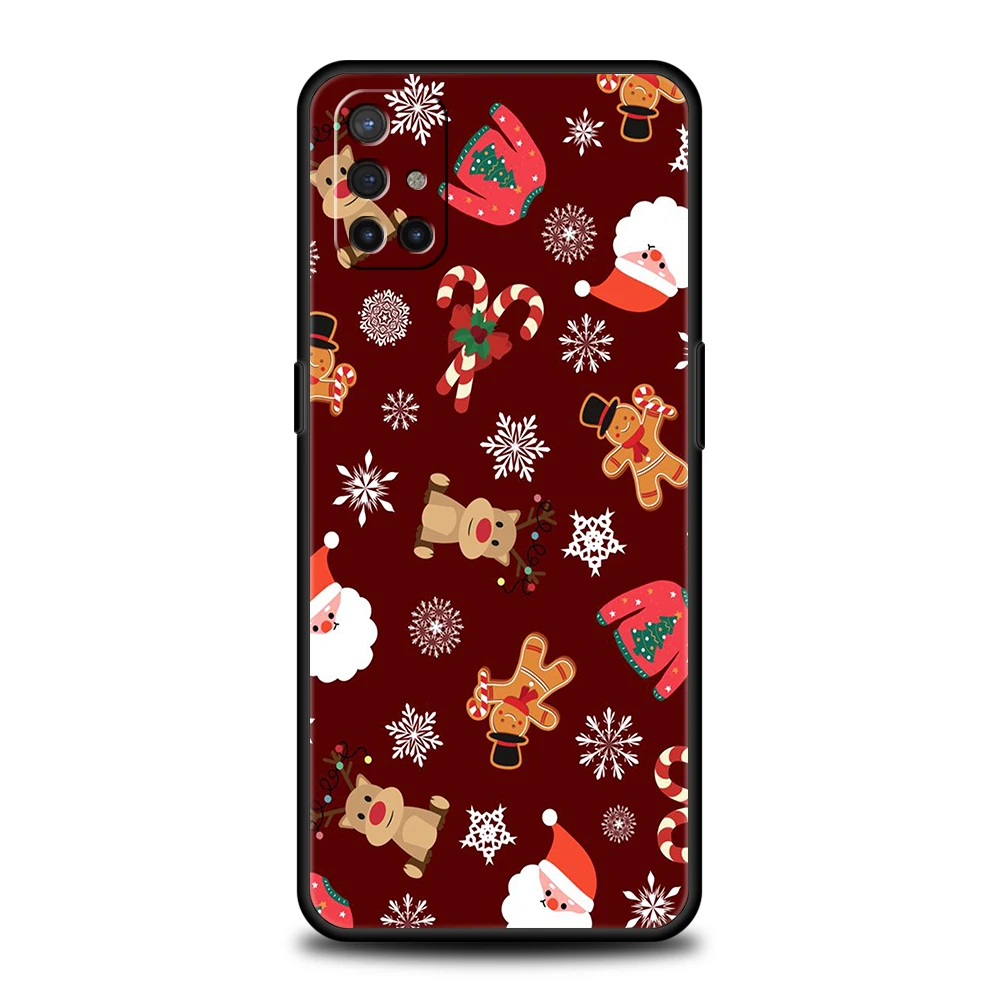 Festive Luxury Silicone Phone Case - New Year & Christmas Edition