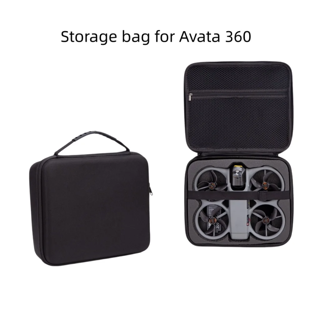 DJI Avata 360용 휴대용 케이스, 손잡이가 있는 휴대용 여행용 보관 가방, Avata 360 드론 및 배터리용 나일론 보호 케이스