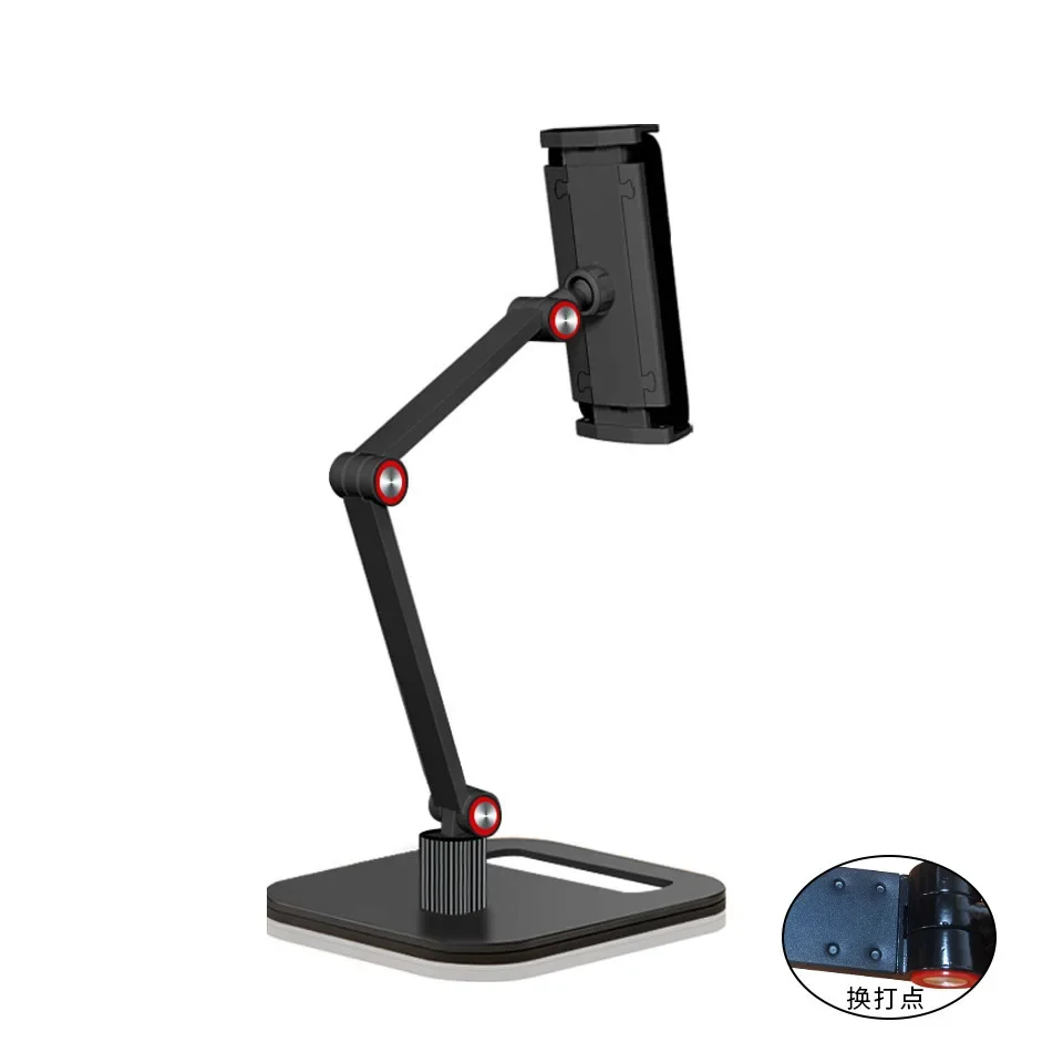 Mobile phone holder foldable portable live streaming holder for home gatherings and lazy people universal tablet