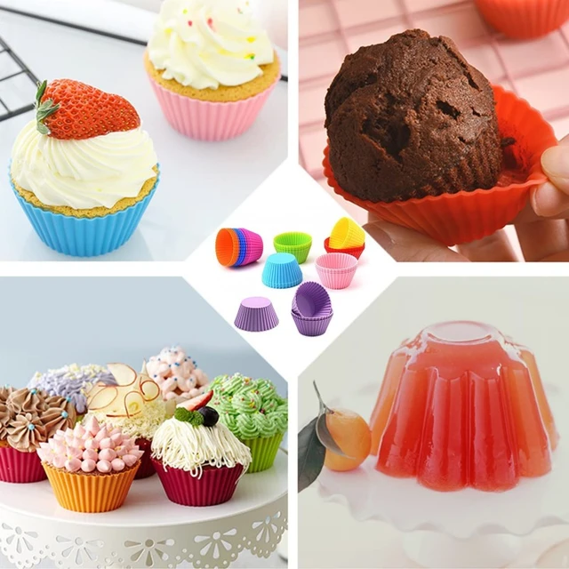 Silicone Mini Muffin Mold, Cupcake Baking Pan 24 Cup Size, BPA Free, Non  Stick, Easy To Clean and Heat Resistant - AliExpress