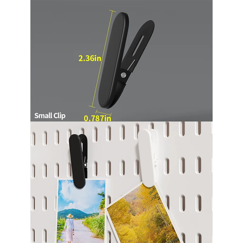 Black Mini Clip-2pcs