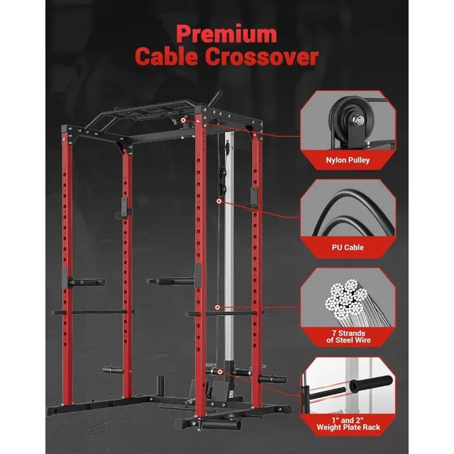 Home Gym with Pulley System 5