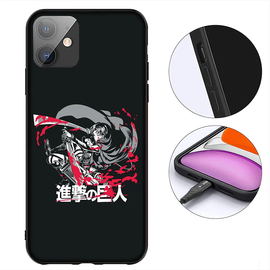Eren Jaeger & Levi Attack on Titan Phone Cover