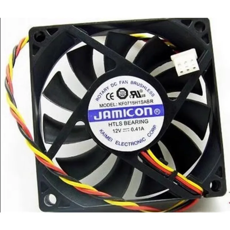 

Original Cooling Fan for JAMICON KF0715H1SABR 7CM 12V 0.41A UPS Fan 70*70*15MM