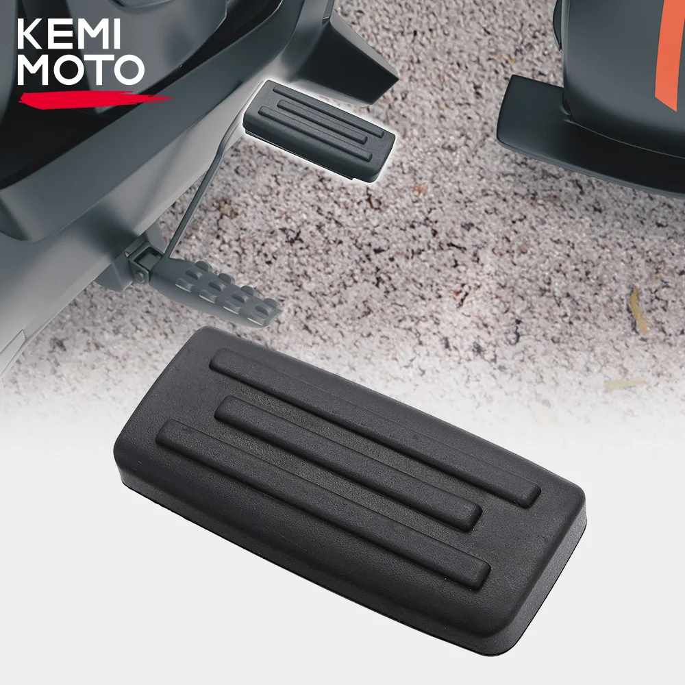 

KEMIMOTO ON-ROAD Plastic Metal Brake Pedal Compatible with Can-Am Ryker 600 900 Sport Rally Edition Extended Footrest Footboards