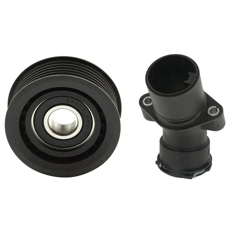 Belt Tensioner Idler Pulley 0002020019 With Engine Coolant Thermostat
