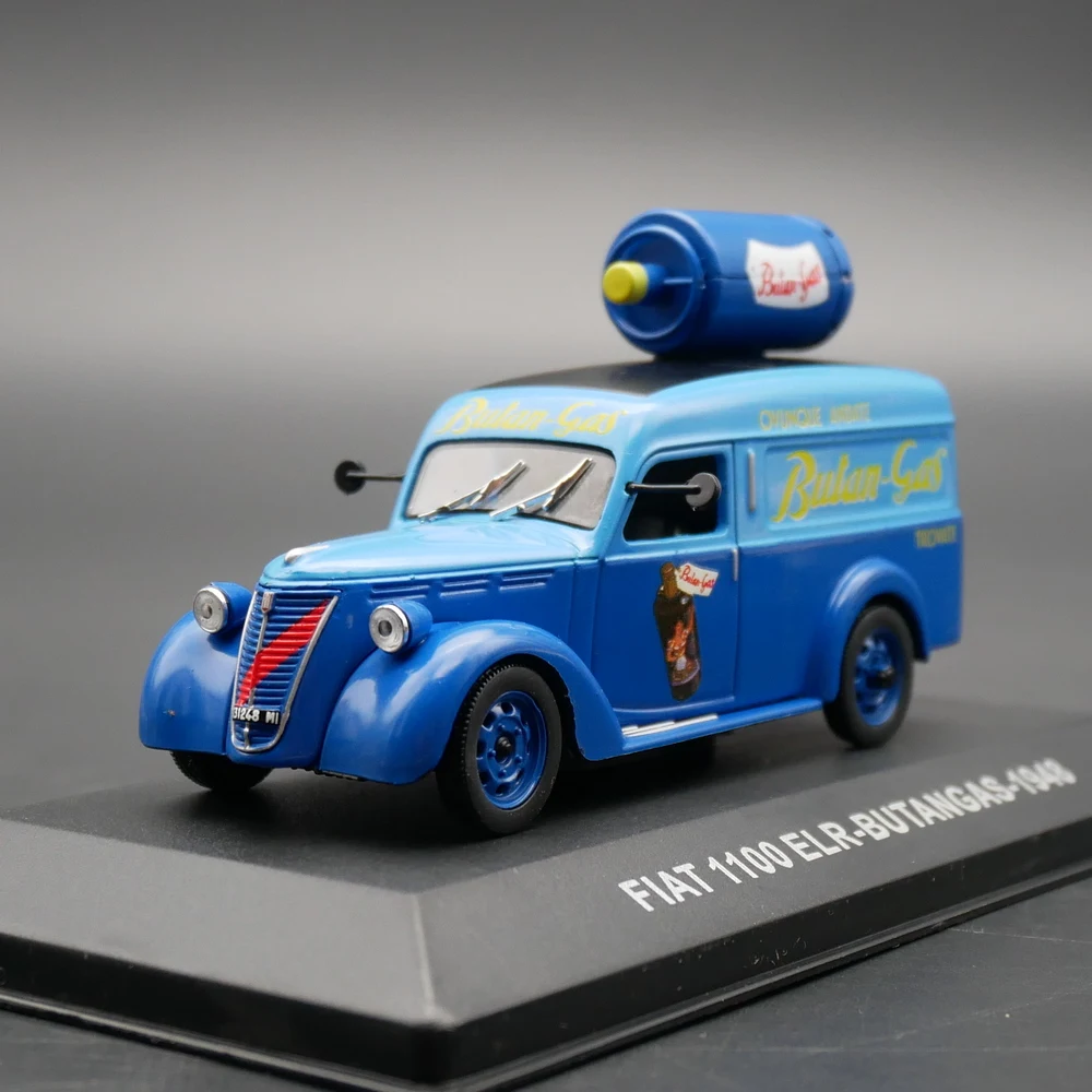 

Модель автомобиля под давлением Ixo 1:43 Fiat 1100 ELR-Butangas 1948, металлическая Игрушечная машина