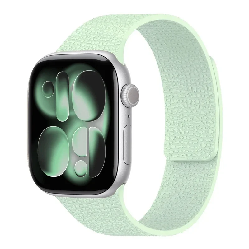 ตัวเลือกสินค้า สายรัดข้อมือซิลิโคนยืดหยุ่นสำหรับ Apple Watch ทุกรุ่น