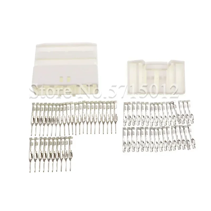 Description Picture 5 of item32 Hole 1318747-1 Automotive Navigation Central Control Instrument Electrical Wire Sockets Auto Female Male Connector For Nissan