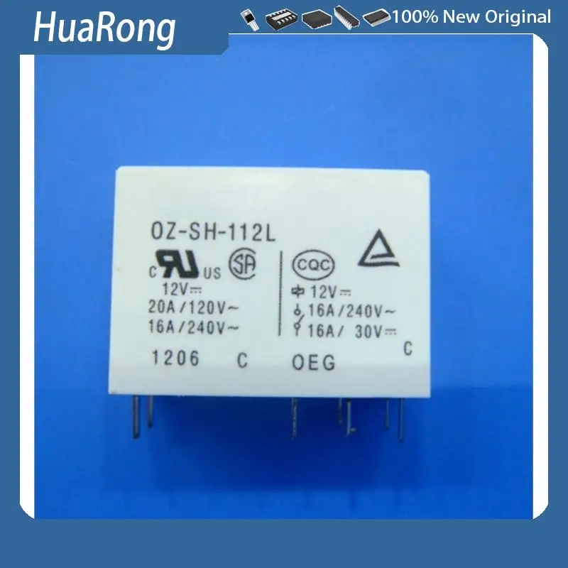 

New 10pcs/lot OZ-SH-112L Can replace G2R-1-E-12VDC