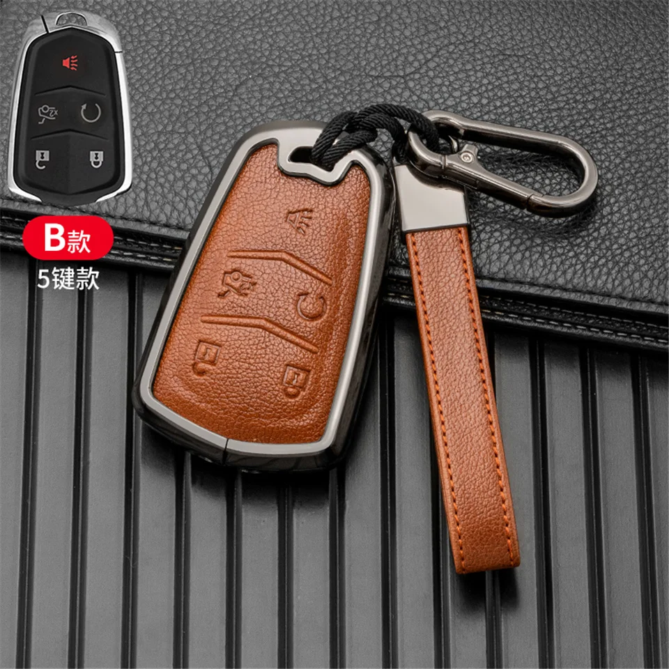 Custodia per chiave auto per Cadillac ESV Escalade CTS XTS SRX ATS 2015 2016 2017 2018 CT5 XT5 XT6 accessori - Sc1a9784a731c4fc9931fa601973e61e3O