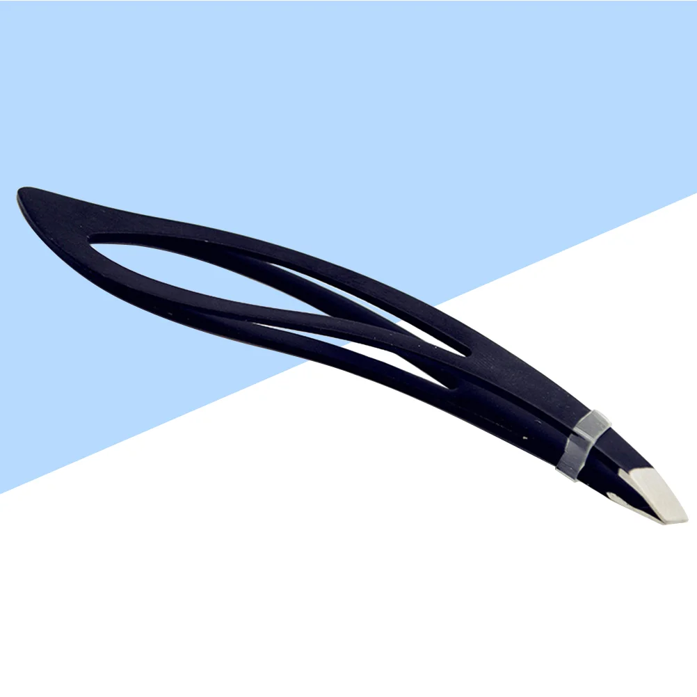 

Trimming Tools Stainless Steel Slant Tip Tweezers Tools for Men Barbershop Eyebrows Beard
