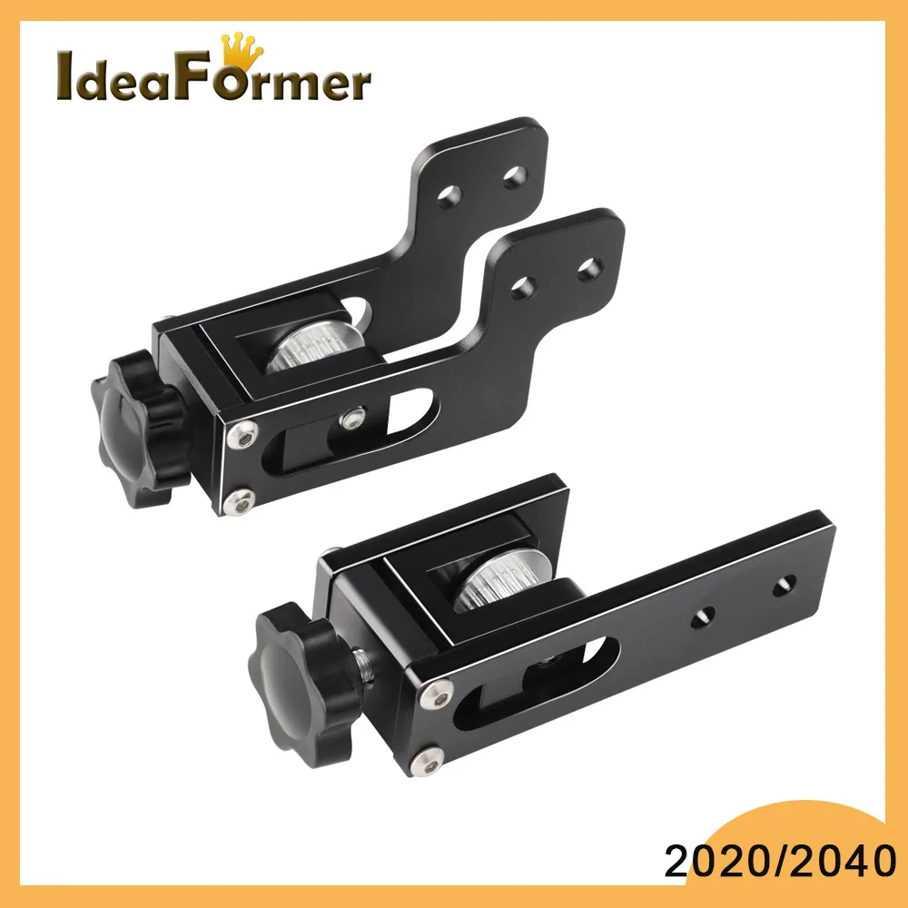 2020 X 축 V 슬롯 프로파일 2040 Y 축 동기 벨트 스트레치 스트레이트 텐셔너, Creality Ender 3 CR-10 3D 프린터 부품용