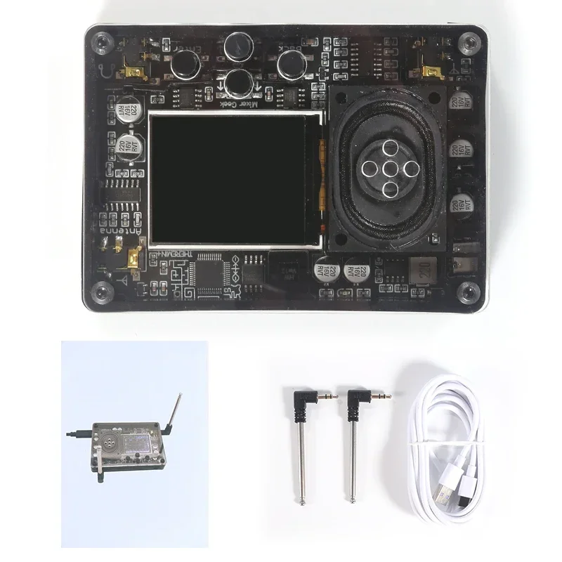 Woopker Theremin Musical Instrument Music Module Novel and Interesting Geek Device Multitimbral Tunable Type-C Interface DIY