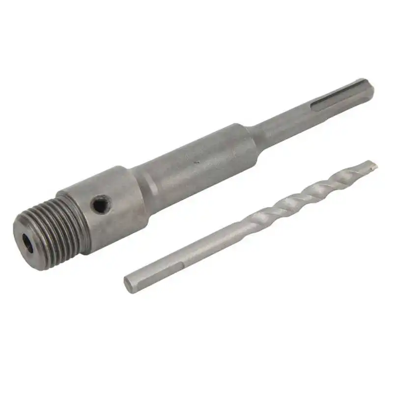 

Concrete Hole Saw Shank Round Alloy Blade Bits Silver High Carbon Steel 155mm for Impact Drill for Hole Opener