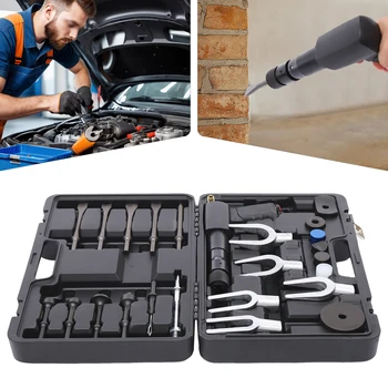Air Hammer Kit, Air-Powered, Manual Operation w/Case Precision Automotive Repair Tool for Versatile Maintenance 3