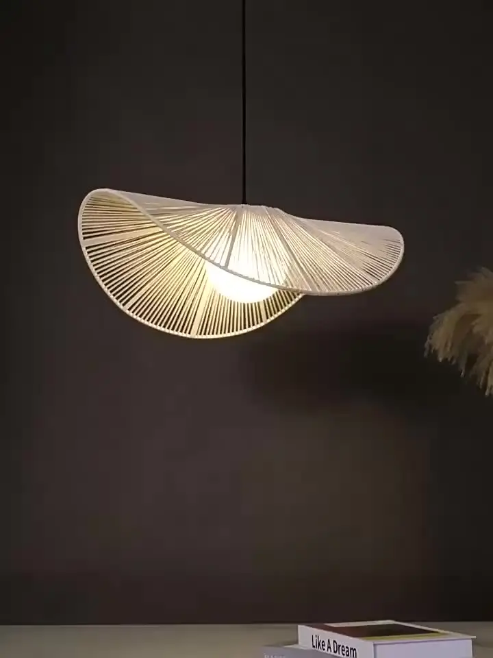 Подвесной светильник Queen Lifedecor Wabi Sabi из ротанга
