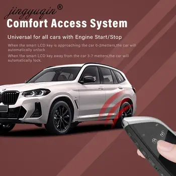 Jingyuqin CF568 nuova chiave intelligente LCD universale per auto per BMW Kia Benz Ford Porsche Keyless Entry Automati un pulsante di avvio aggiornamento 4 Jingyuqin CF568 nuova chiave intelligente LCD universale per auto per BMW Kia Benz Ford Porsche Keyless Entry Automati un pulsante di avvio aggiornamento - Jingyuqin CF568 nuova chiave intelligente LCD universale per auto per BMW Kia Benz Ford Porsche