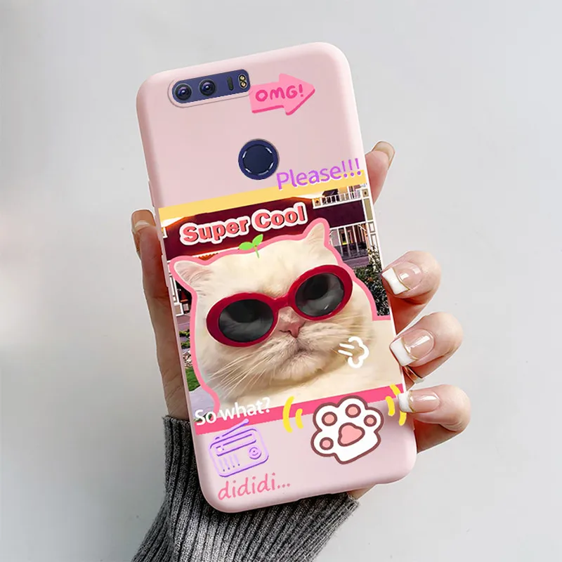 Cute Cat & Funny Dog Silicone Soft Back Cover -