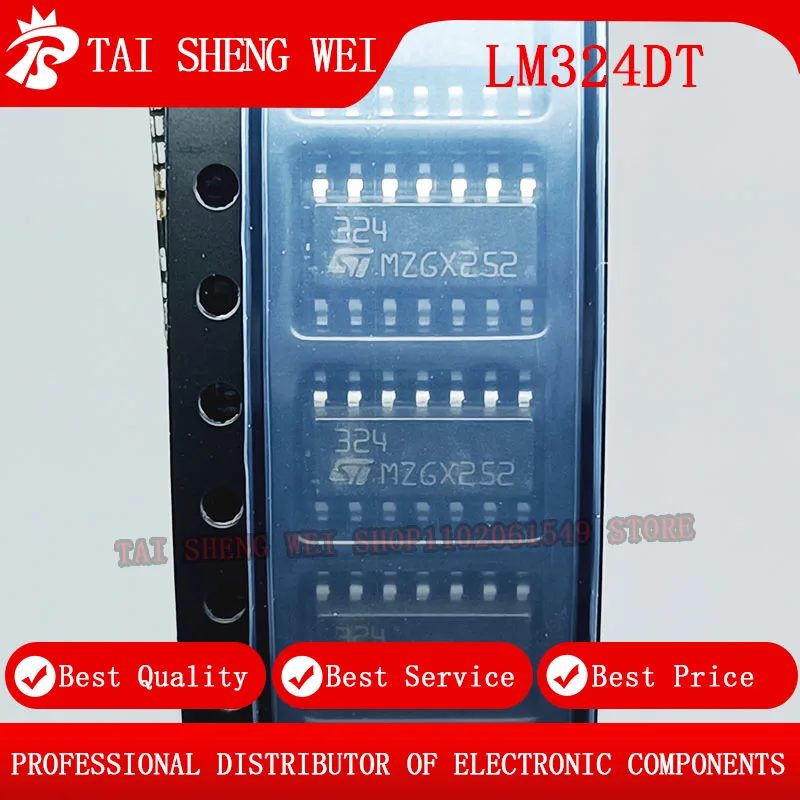 

10pcs LM324DT LM324 324 SOP-14 SOP14 New Original