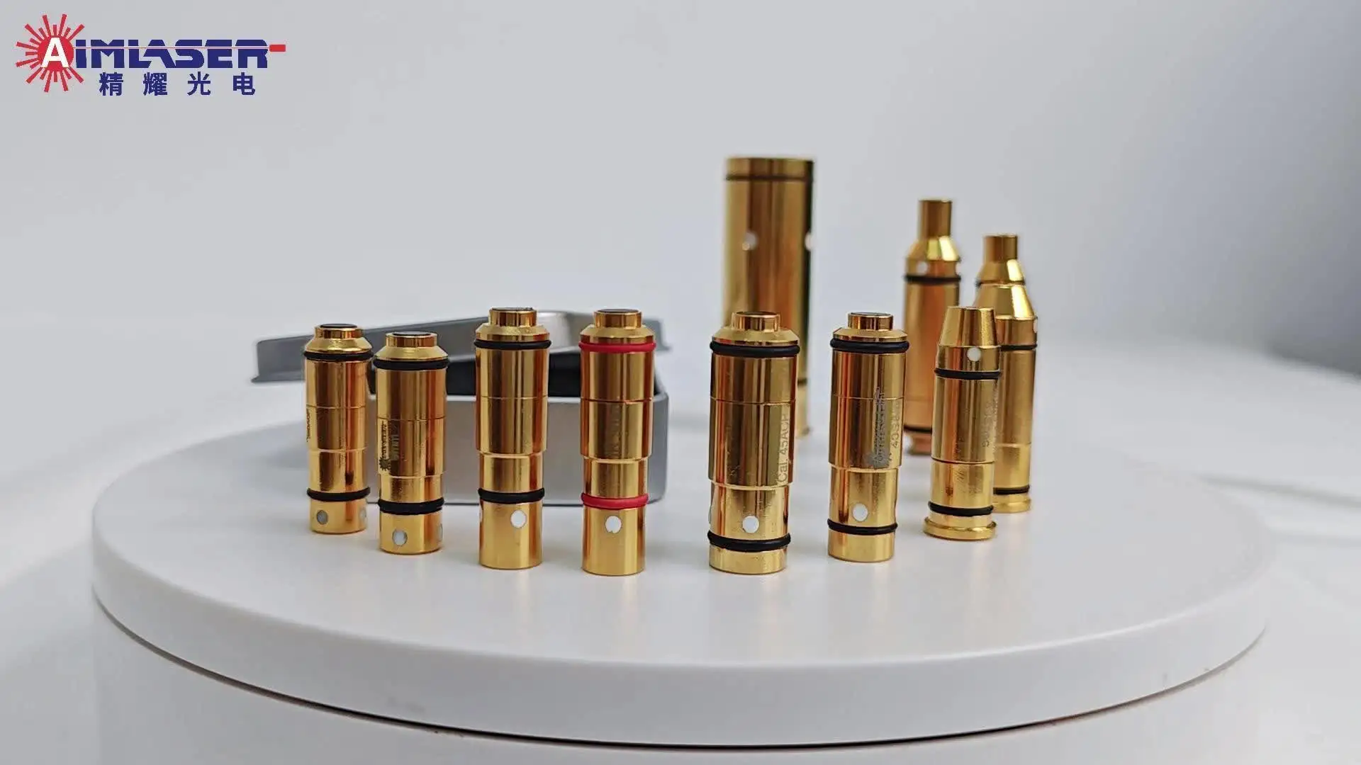 thumbnail image 2 of 9mm Laser Training Bullet Dry Fire Laser Trainer Cartridge Tactical Red Dot Laser Training Bore Sight 2 of 12