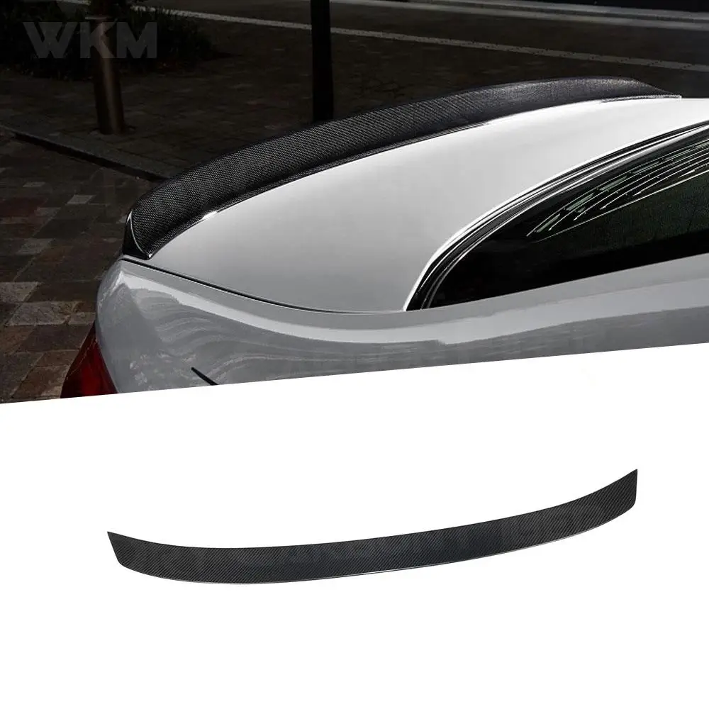 

Dry Carbon Fiber Rear Spoiler Boot Trunk Trim Wings for BMW 5 Series G30 F90 M5 Sedan 2017 -2019 3D Style Spoiler FRP