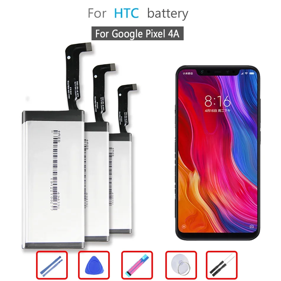 

G025J-B 3080mAh аккумулятор для Google Pixel 4A Pixel4A