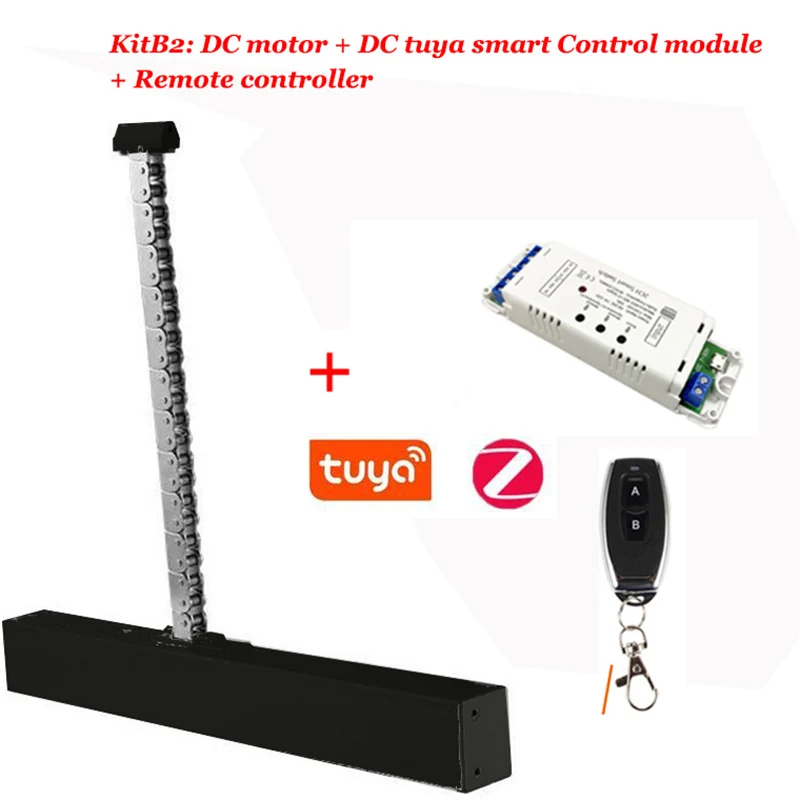 

500mm Electric Window Actuator plus Tuya Zigbee Switch Smart Chain Motor Window Automation