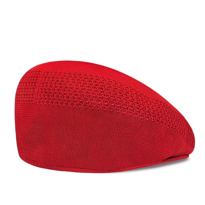 Panama Male and Female Belle Painter Hat Fashion Outdoor Breathable Mesh Hole 2