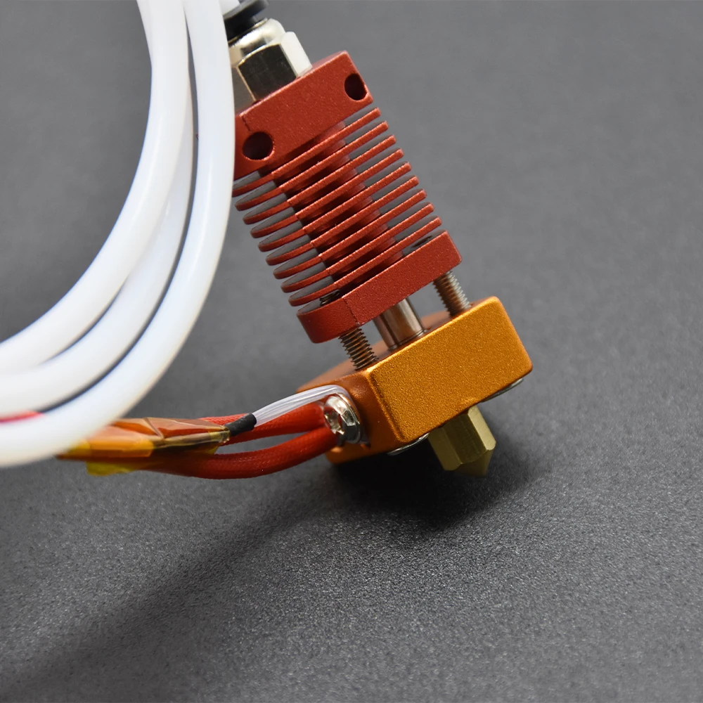 Bloco de Calor de Alumínio do Jogo de Hotend de Ender3 Cr10 J-head com Termistor do Calefator para Ender3v2 Cr10s Pro Cr10 v2 Hotend Bocais de 0.4 mm - Imagem 4