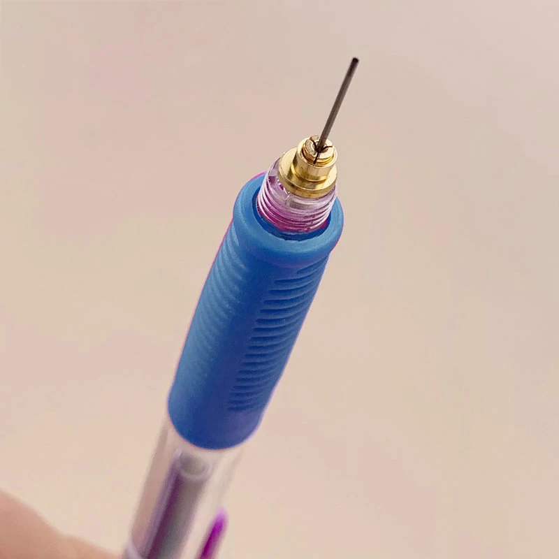 0.5 0.7mm Kawaii Mechanical Pencil with Eraser HB Lead Core Art Sketching Painting Writing Stationery School Office Supplies 5