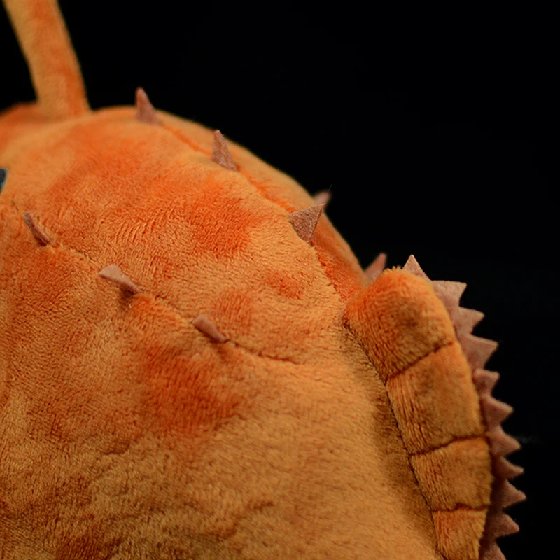 25cm Original Soft Realistic Lantern Fish Plush Toy Simulation Monkfish  Lophiiformes Ocean Animal Doll Birthday Gift For Boy