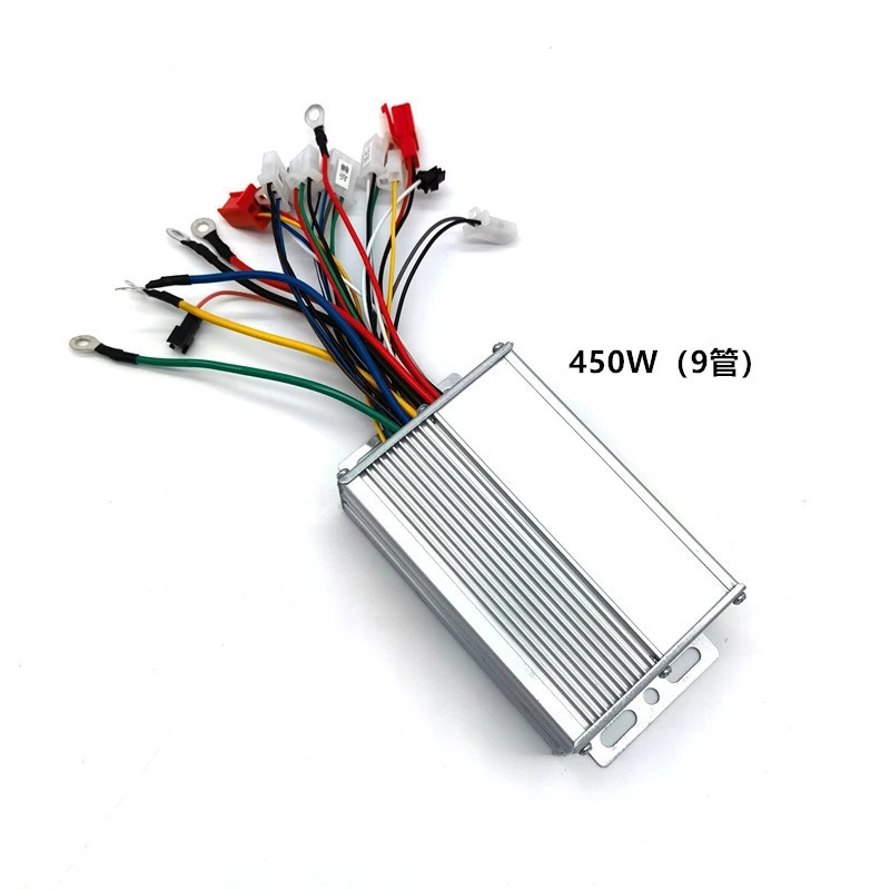 48V 60V 450W Sinusoidal Brushless 9 Tube Controller For Electric Bicycle E-Scooter Motorcycle Bldc Motor Controller