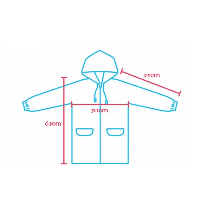 1PCS Children's cartoon raincoat Korean children's rain gear Cute baby poncho household goods playground Lovely and durable