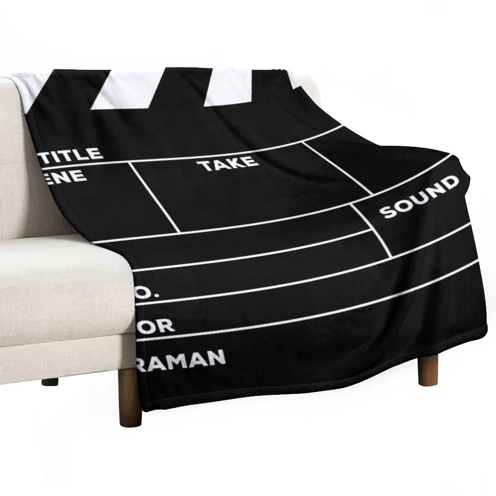 

Movies Director Filmmaker Movie Slate Film Slate Clapperboard Throw Blanket Beach Blanket Blankets For Baby Hair Blanket