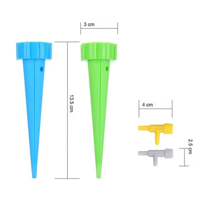 36/24/12 PCS Auto Drip Irrigation Watering System Dripper Spike Kits Garden Household Plant Flower Pot Automatic Waterer Tools