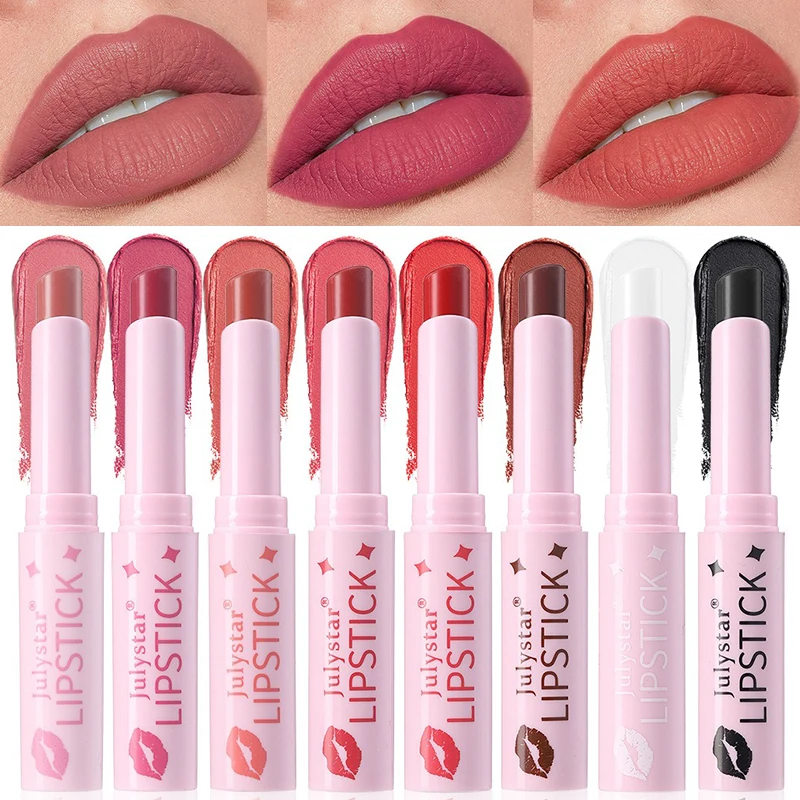 Velvet Matte Lipstick Long Lasting Waterproof Moisturising Lip Gloss_voghion.com