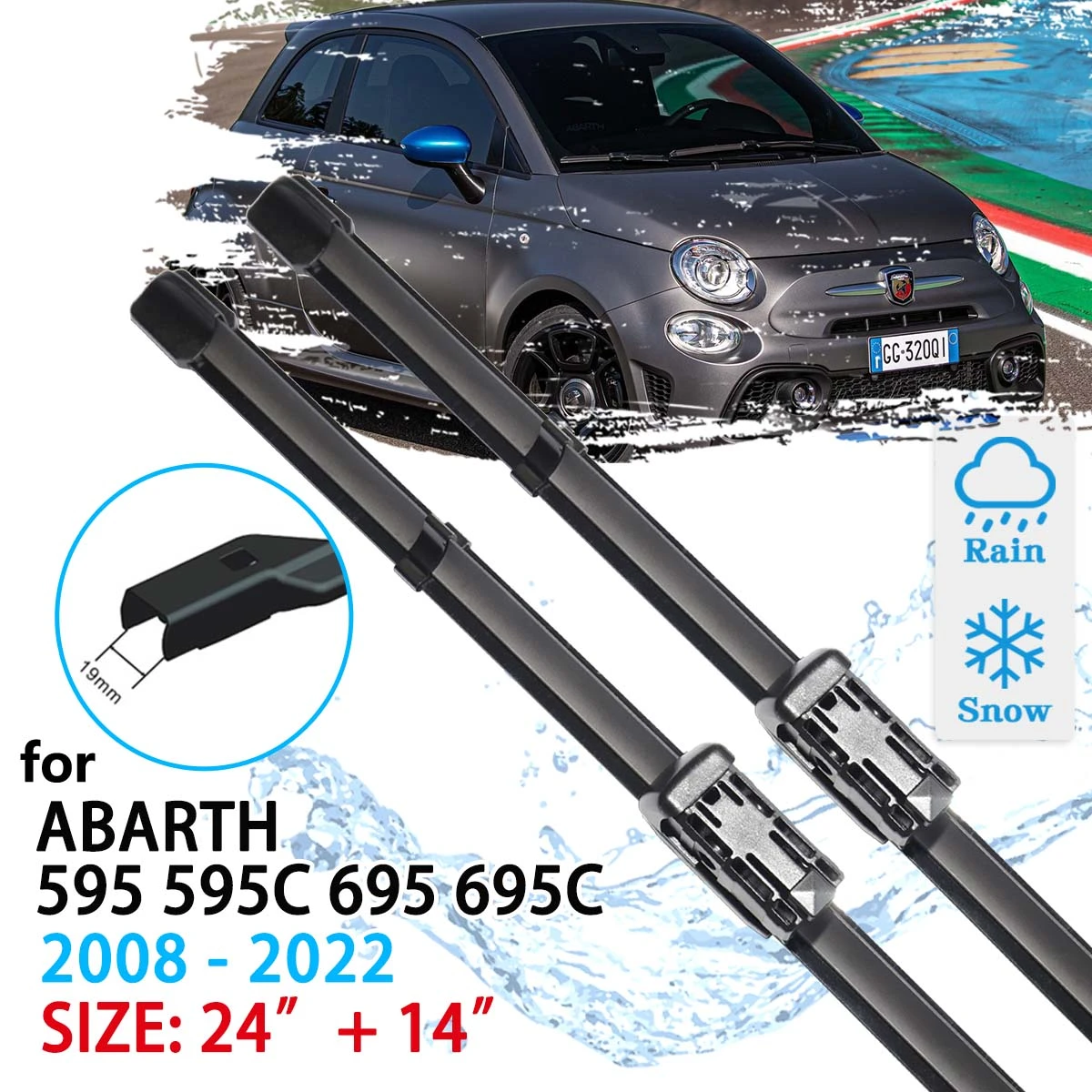 Top 97+ images fiat 500 abarth wiper blade sizes In.thptnganamst.edu.vn
