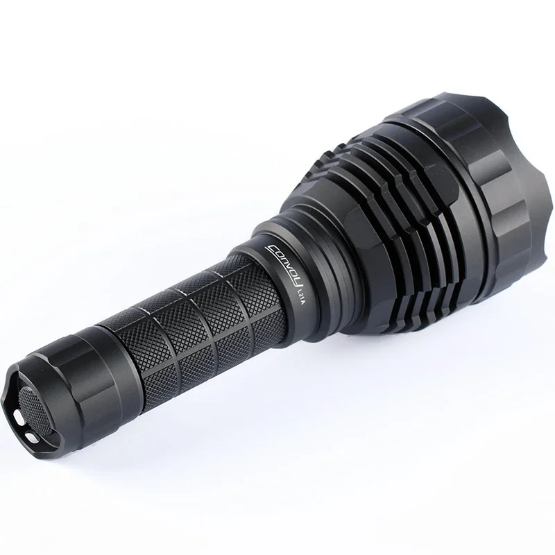 Convoy High Power Flashlight KW CULPM1.TG 8A 2300LM Driver Range 1190M Tactical Torch Light for Hunting Camping
