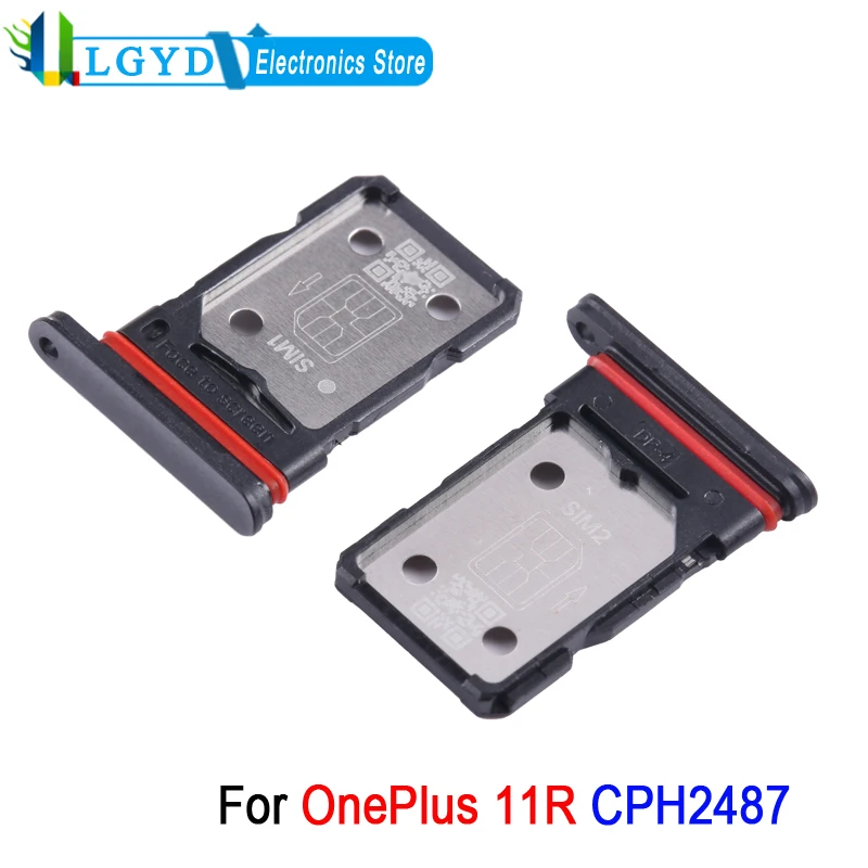 

Лоток для двух SIM-карт для OnePlus 11R CPH2487 SIM1 + SIM2, фото-карта, Запасная часть