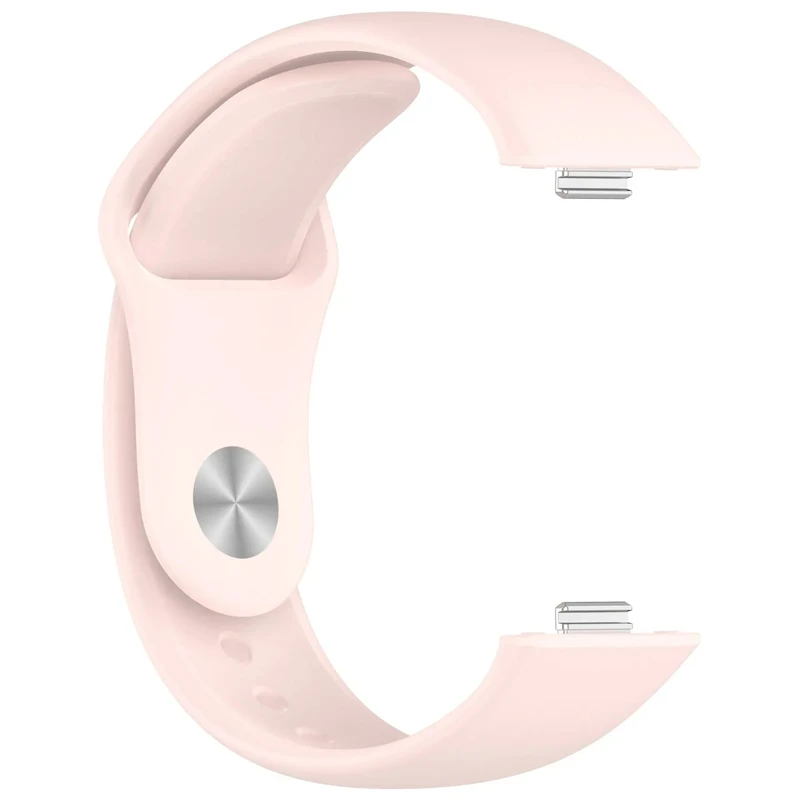 Silicone Sport Replacement Strap - Adjustable Smartwatch Bracelet