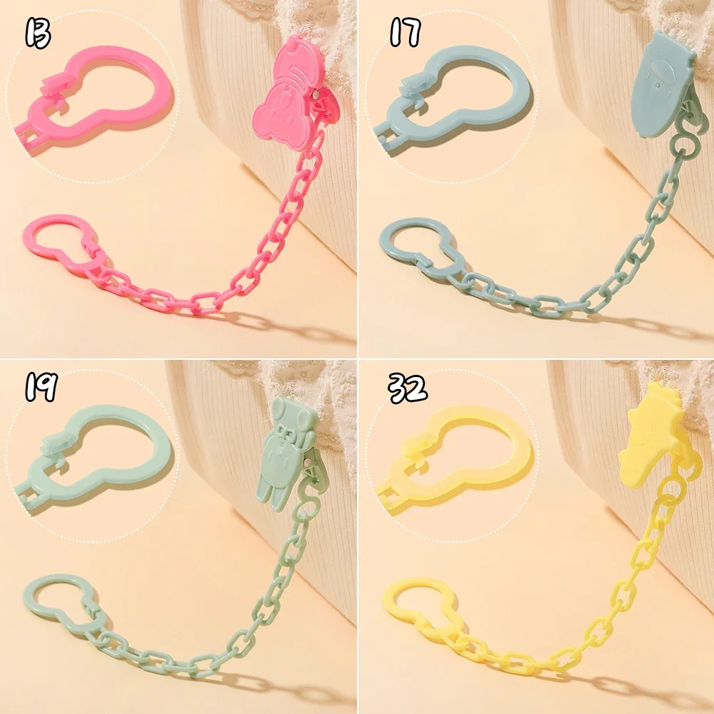 Baby Silicone Pacifier Chain Clip Dummy Nipples Holder Clips Babies Teething Chain Toy pacifier chain pacifier clip pacifier accessories teether clip