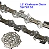 16 Inch 56 Drive Links Chainsaw Saw Chain Blade 3/8"LP .050 Gauge Wood Cutting Chainsaw Parts Replacement Saw Mill Chain Tools 1