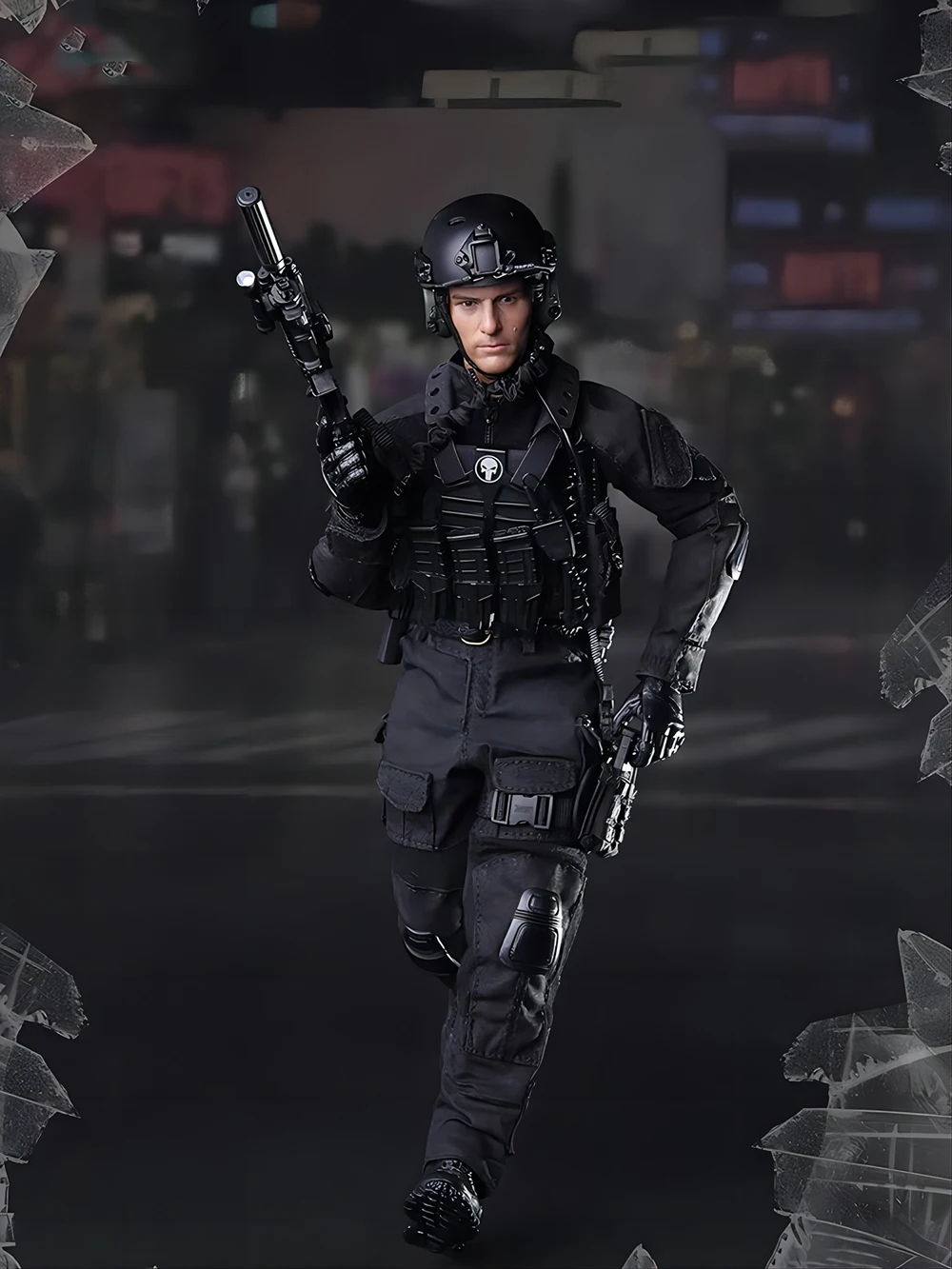 【MiniTimesToys】MT-M024 1/6 SWAT 2.0 Mini Times Toys 1/6Scale M024 SWAT 2.0 PVC Action Figure In