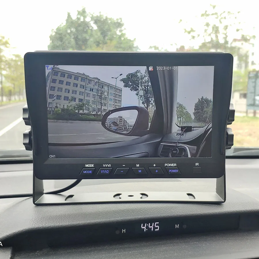 DIYSECUR Wireless 7inch AHD IPS DVR Car Monitor 720P IR Night Vision Reverse Backup Recorder Wifi AHD Camera for Bus Car Truck