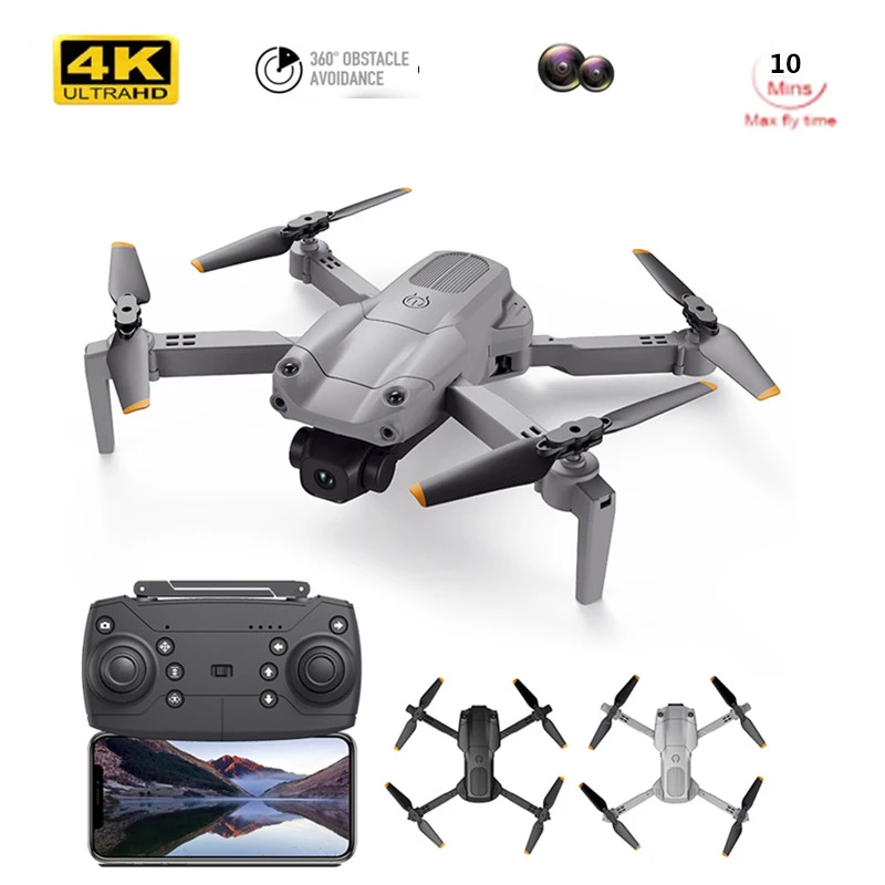 stunt rc quadcopter New Mini Drone Infrared Obstacle Avoidance Function 4K Profession HD Dual Camera Wifi Fpv RC Quadcopter Foldable Drone Toys camoro quadcopter drone with camera