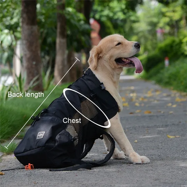 Dog Carrier Pet Shoulder Traveler Backpack Dog Outcrop Bags Ventilation Breathable Washable Outdoor Bicycle Hiking Backpack Bag 3