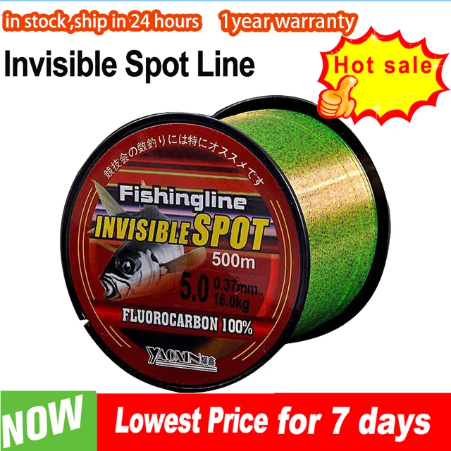 Fluorocarbon Fishing Line Invisible  Nylon Fluorocarbon Invisible -  Invisible Nylon - Aliexpress