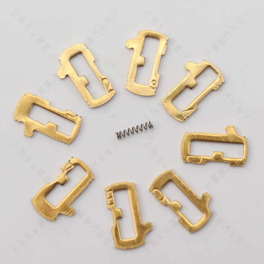 SIP22 Ignition Car Lock Repair Kit Accessories Brass Lock Reed Plate For Fiat For Alfa Romeo Iveco 200PCS/BOX images - 6