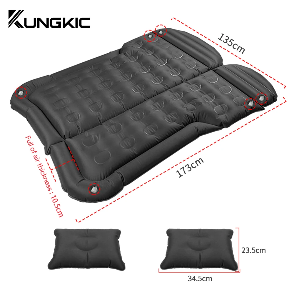Car Back Seat Air Inflatable Travel Air Mattress Bed Mattress Sofa Outdoor Camping Cushion for Ford Explorer